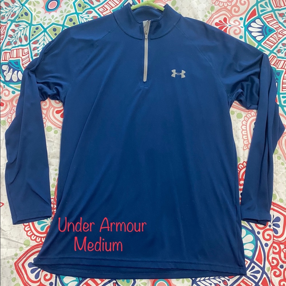Under Armour Pullover Long Sleeve Mens Medium